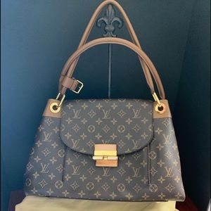 Monogram Louis Vuitton Shoulder Bag-Olympe Havane